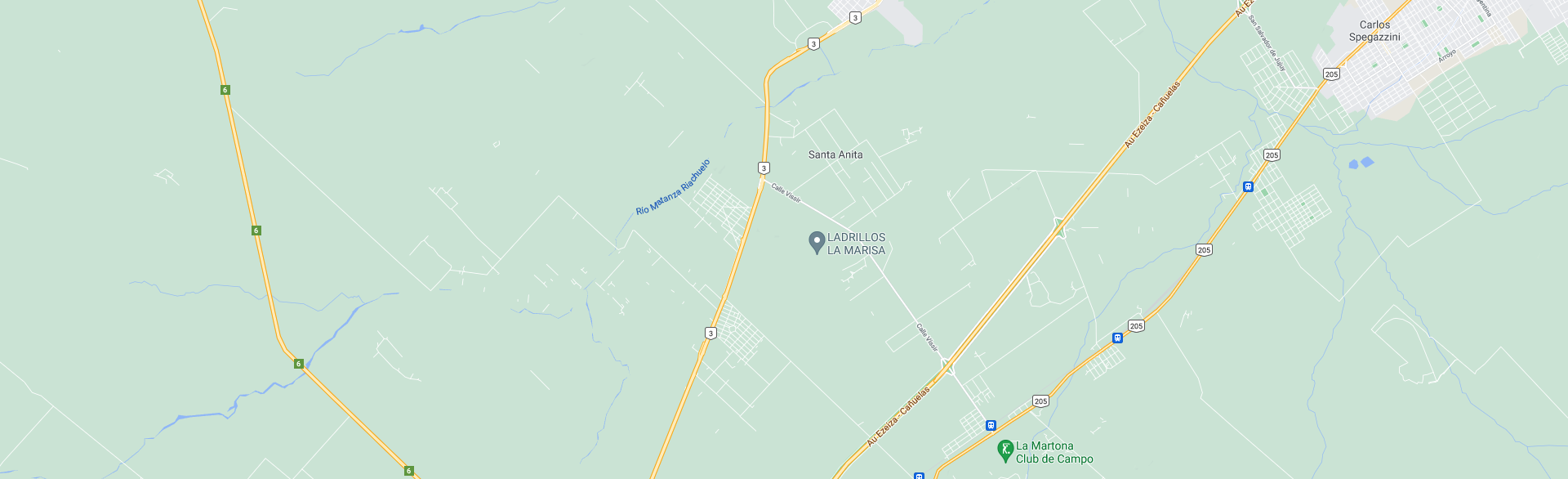 Ubicación de La Marisa